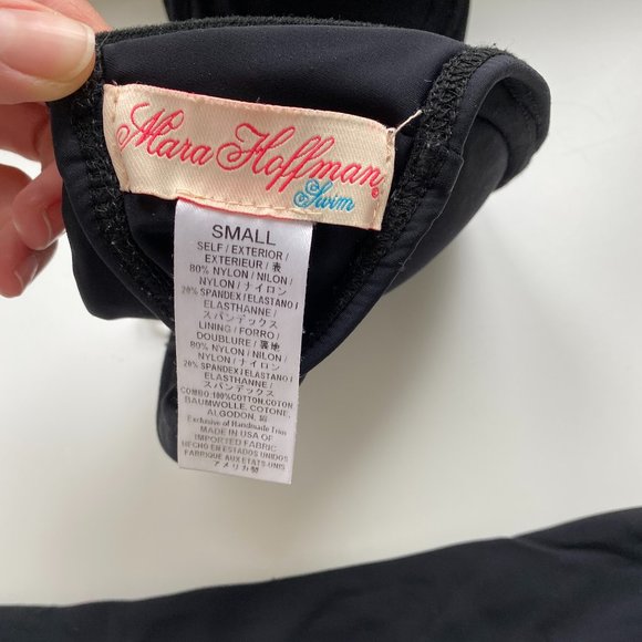 Mara Hoffman black bikini - Picture 3 of 3